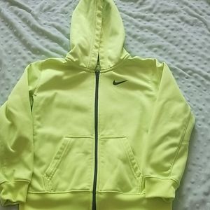 Nike dri fit zip up